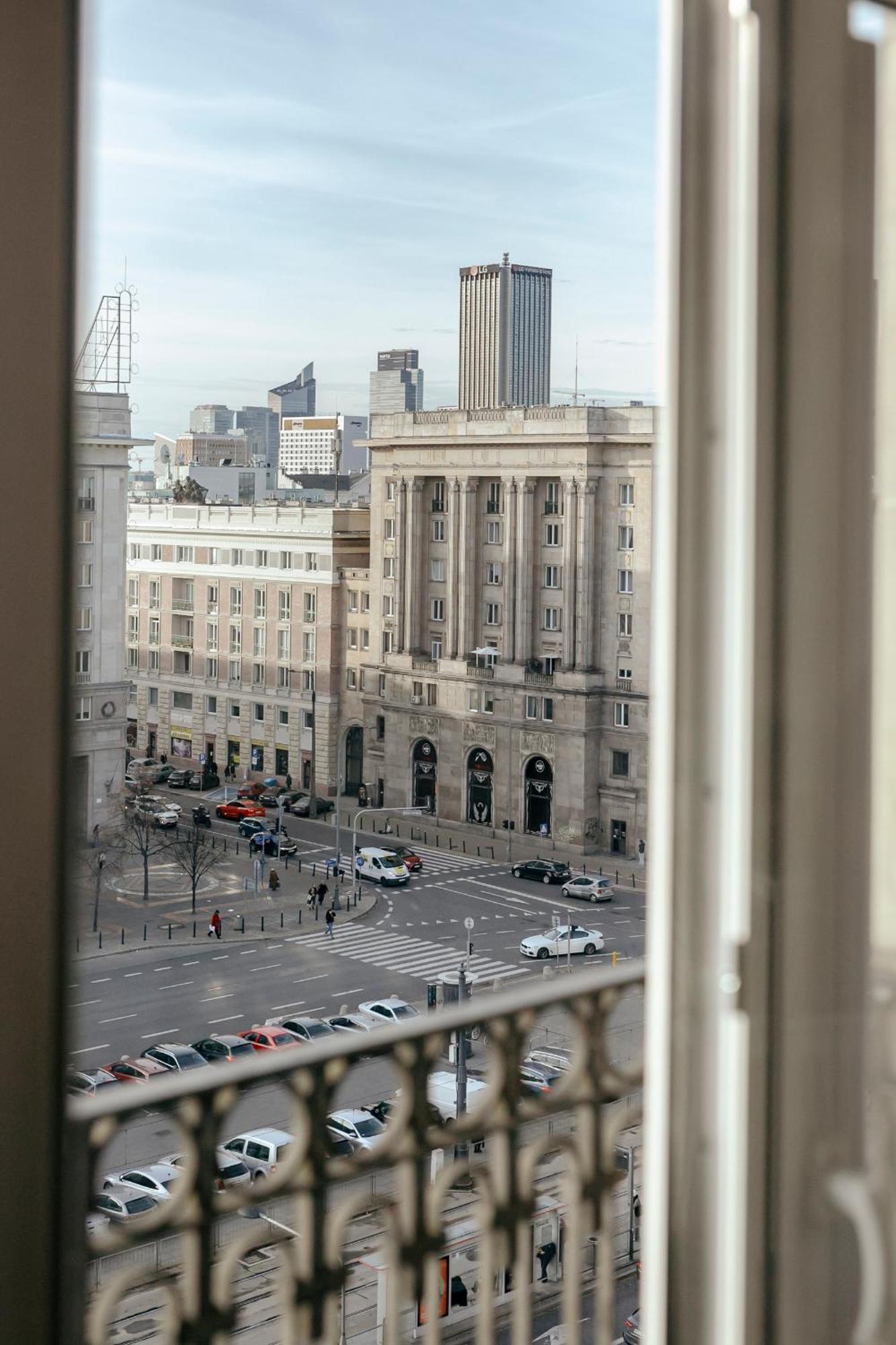 Plac Konstytucji 6 Orange - Apartament Dla 4 Osob - Bezplatny Parking - Free Parking - Piekny Widok Na Panorame Warszawy وارسو المظهر الخارجي الصورة