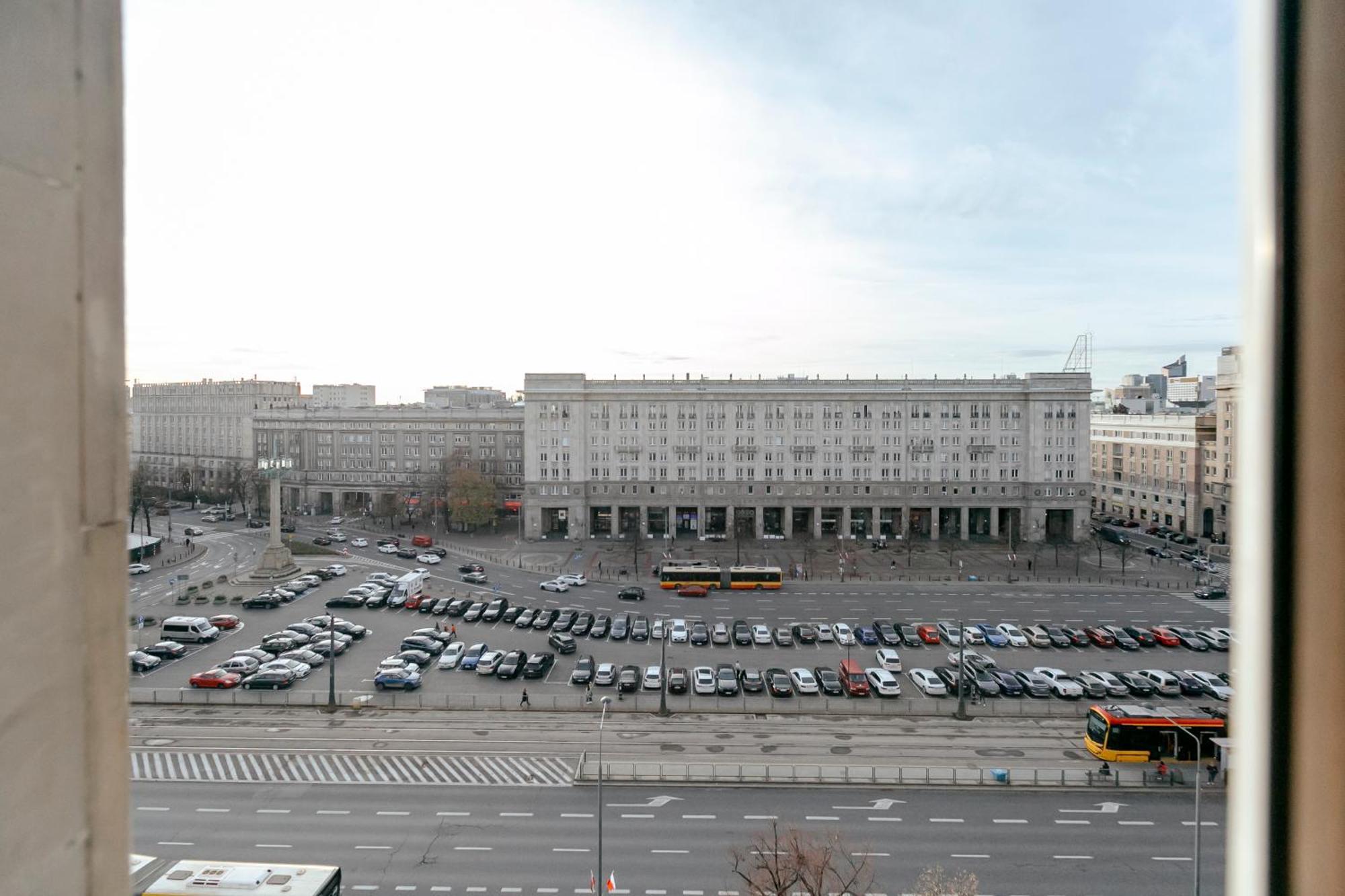 Plac Konstytucji 6 Orange - Apartament Dla 4 Osob - Bezplatny Parking - Free Parking - Piekny Widok Na Panorame Warszawy وارسو المظهر الخارجي الصورة
