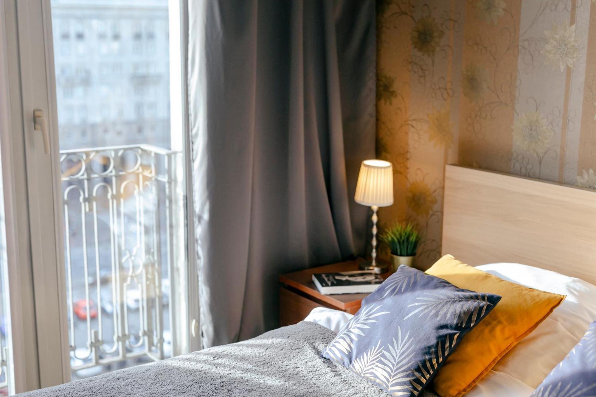 Plac Konstytucji 6 Orange - Apartament Dla 4 Osob - Bezplatny Parking - Free Parking - Piekny Widok Na Panorame Warszawy وارسو المظهر الخارجي الصورة